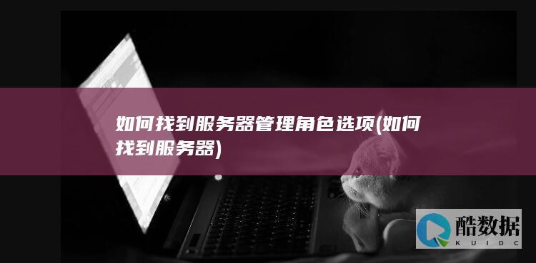 如何找到服务器管理角色选项 (如何找到服务器)