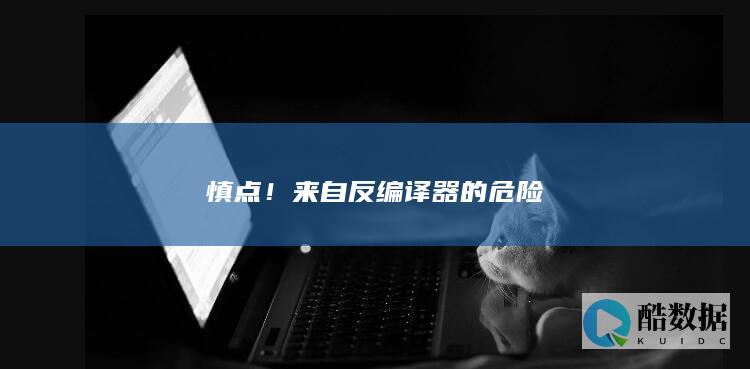 慎点！来自反编译器的危险