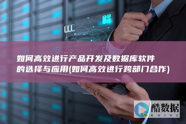 如何高效进行产品开发及数据库软件的选择与应用 (如何高效进行跨部门合作)