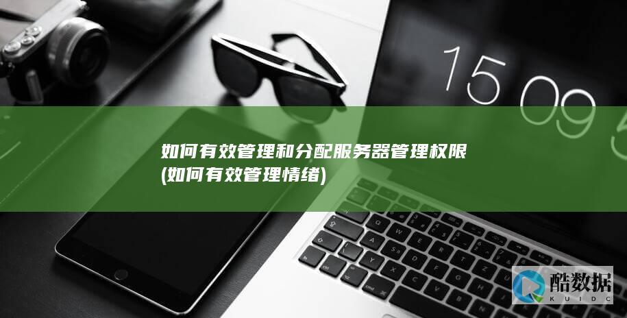 如何有效管理和分配服务器管理权限 (如何有效管理情绪)