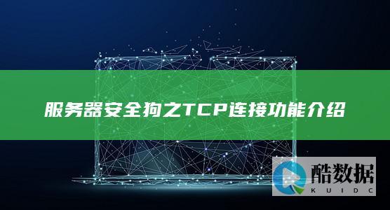 服务器安全狗之TCP连接功能介绍
