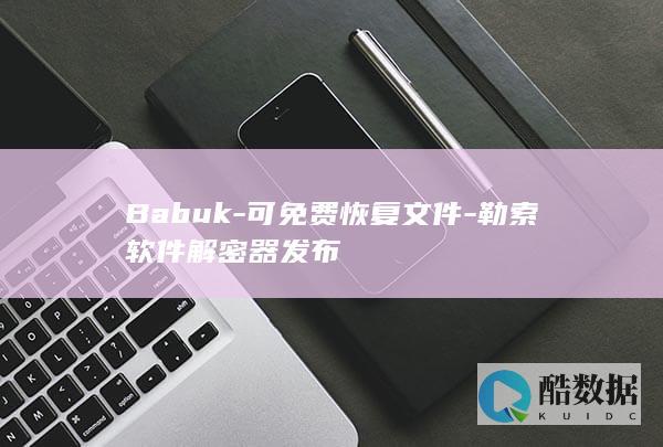 Babuk-可免费恢复文件-勒索软件解密器发布