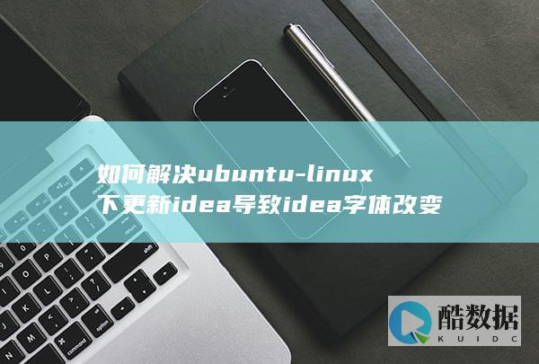 如何解决ubuntu-linux下更新idea导致idea字体改变