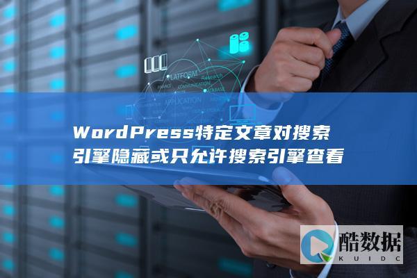 WordPress特定文章对搜索引擎隐藏或只允许搜索引擎查看