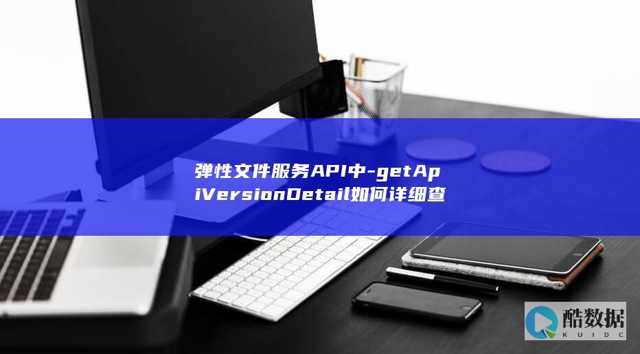 弹性文件服务API中-getApiVersionDetail如何详细查询特定API版本信息