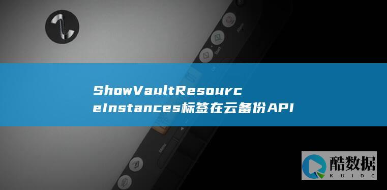 ShowVaultResourceInstances标签在云备份API中具体用途是什么