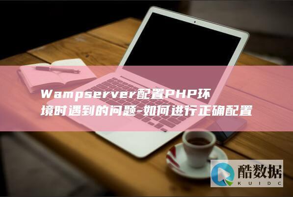 Wampserver配置PHP环境时遇到的问题-如何进行正确配置