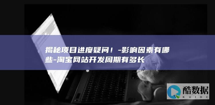 揭秘项目进度疑问！-影响因素有哪些-淘宝网站开发周期有多长