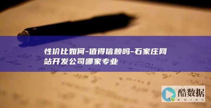 石家庄网站开发性价比高排行