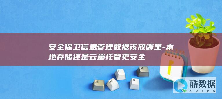 安全保卫信息管理数据该放哪里-本地存储还是云端托管更安全