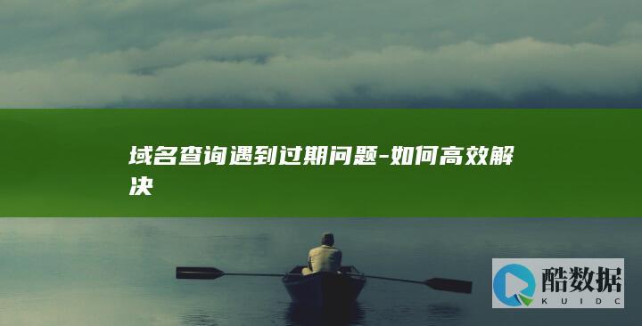 高效解决域名过期问题技巧