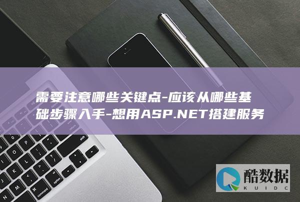 需要注意哪些关键点-应该从哪些基础步骤入手-想用ASP.NET搭建服务器