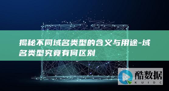 揭秘不同域名类型的含义与用途-域名类型究竟有何区别