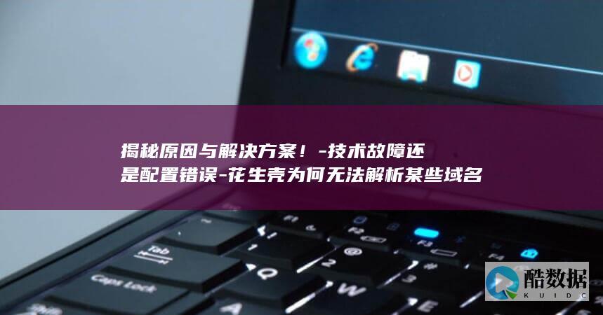 域名解析配置错误排查方法