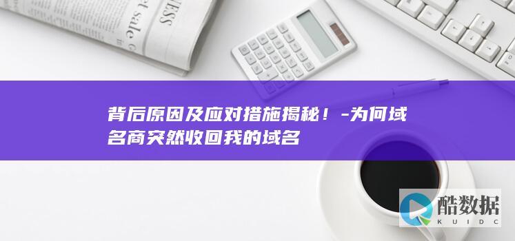 背后原因及应对措施揭秘！-为何域名商突然收回我的域名