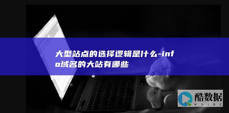 大型站点的选择逻辑是什么-info域名的大站有哪些