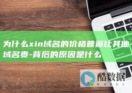 比较xin域名与其他域名价格差异