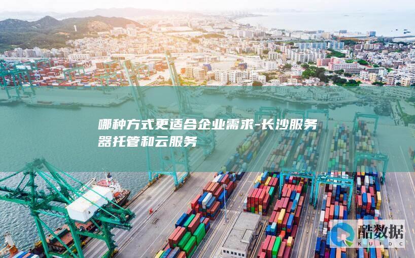 哪种方式更适合企业需求-长沙服务器托管和云服务
