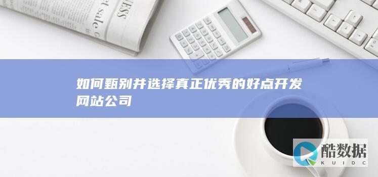 如何甄别并选择真正优秀的好点开发网站公司