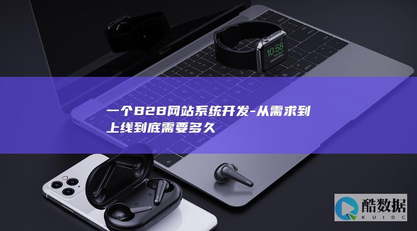一个B2B网站系统开发-从需求到上线到底需要多久