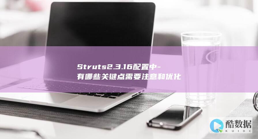 Struts2.3.16配置中-有哪些关键点需要注意和优化