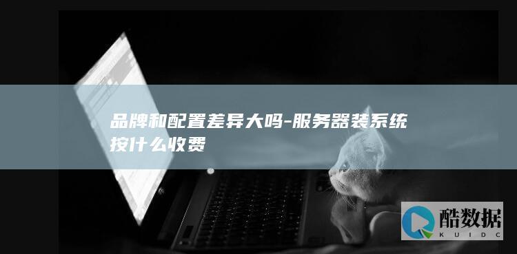 品牌和配置差异大吗-服务器装系统按什么收费