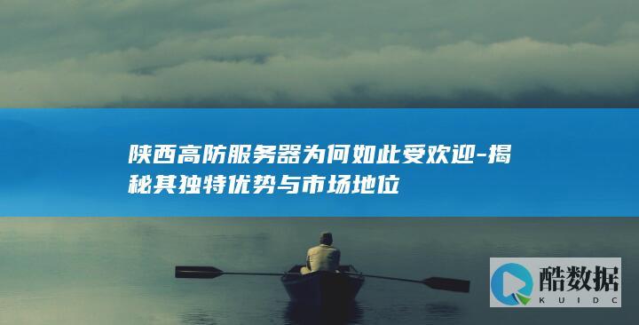 陕西高防服务器为何如此受欢迎-揭秘其独特优势与市场地位