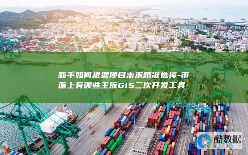 新手如何根据项目需求精准选择-市面上有哪些主流GIS二次开发工具