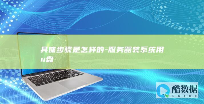 具体步骤是怎样的-服务器装系统用u盘