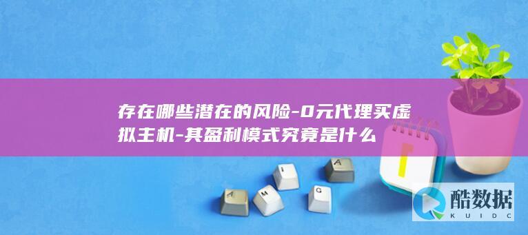 其盈利模式究竟是什么