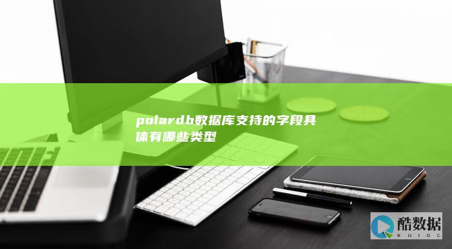 polardb数据库支持的字段具体有哪些类型