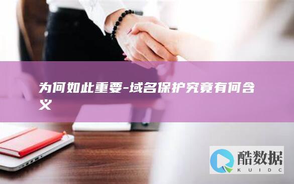 域名保护必要性探讨