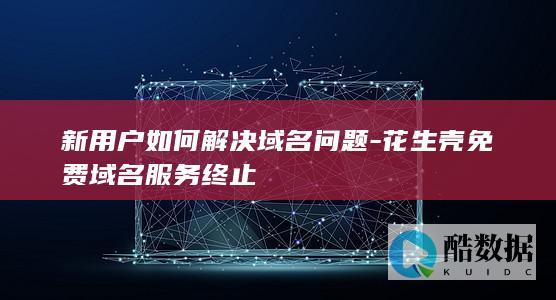 新用户如何解决域名问题-花生壳免费域名服务终止