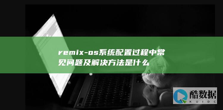 remix-os系统配置过程中常见问题及解决方法是什么
