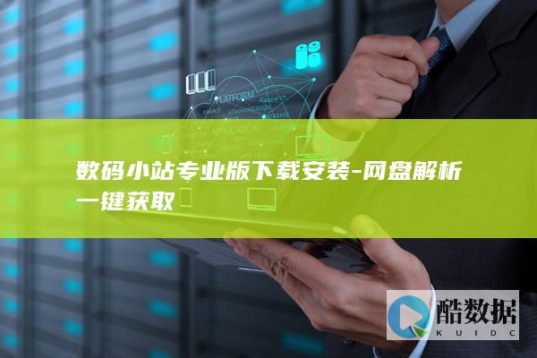 数码小站专业版下载安装-网盘解析一键获取