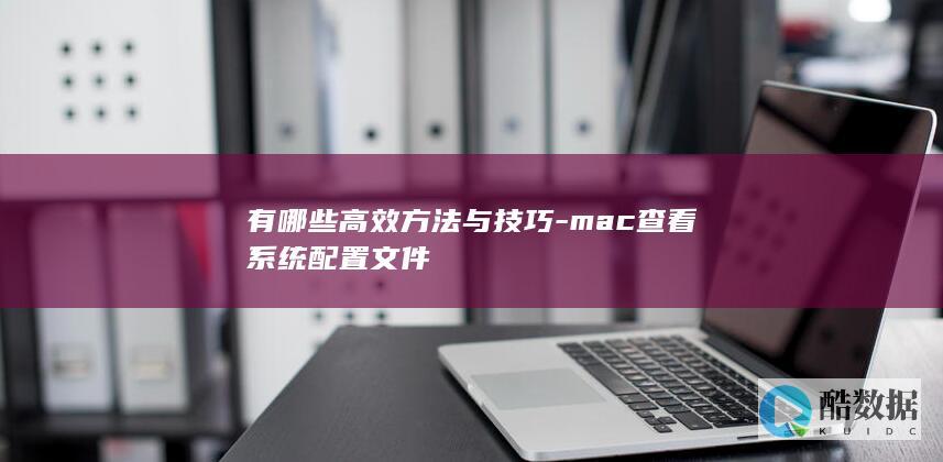有哪些高效方法与技巧-mac查看系统配置文件