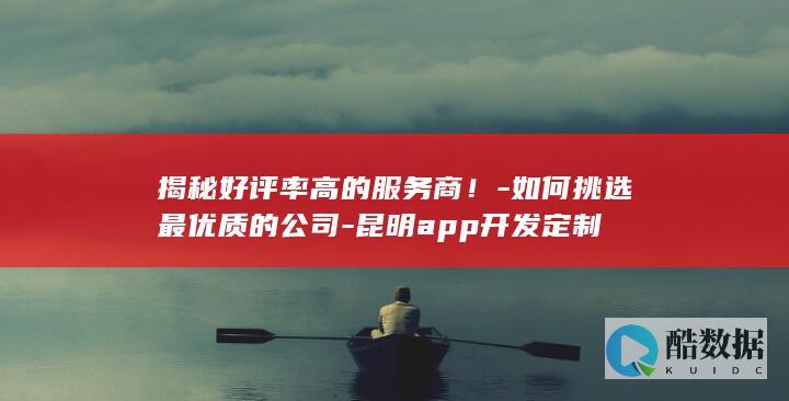 昆明APP优质服务商选择指南