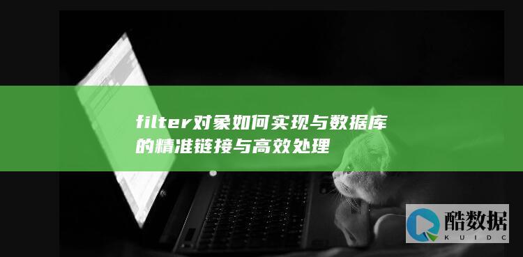 filter对象如何实现与数据库的精准链接与高效处理