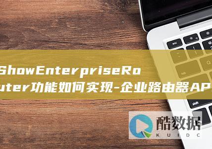 路由器API企业查询功能介绍