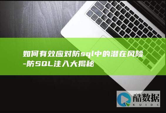 有效应对SQL注入风险方法