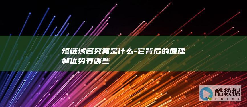 短链域名解释