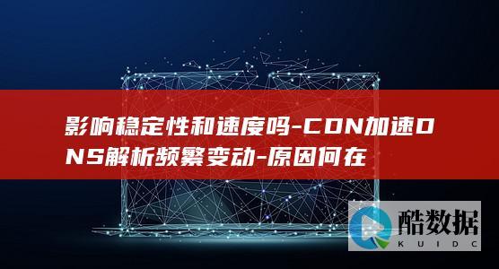 DNS频繁变动原因分析