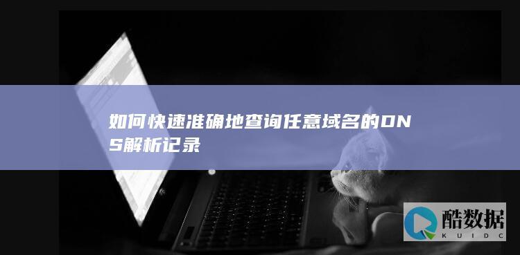 域名DNS解析记录查询技巧