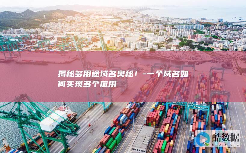 多用途域名解析技巧