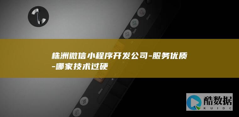 株洲微信小程序开发团队评价
