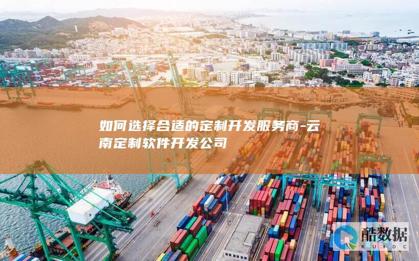 云南定制开发公司