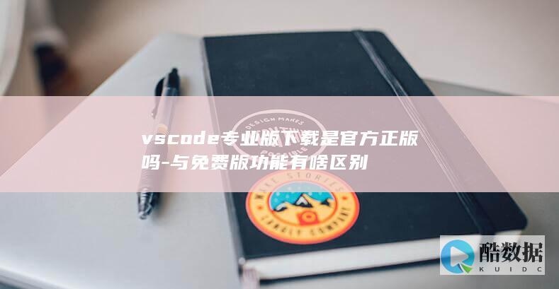 vscode专业版下载是官方正版吗-与免费版功能有啥区别