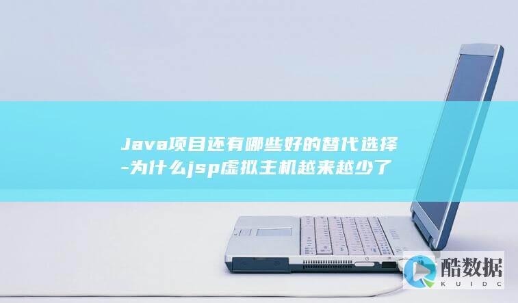 Java项目还有哪些好的替代选择-为什么jsp虚拟主机越来越少了