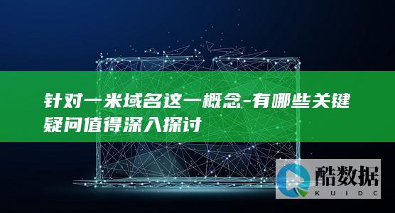 针对一米域名这一概念