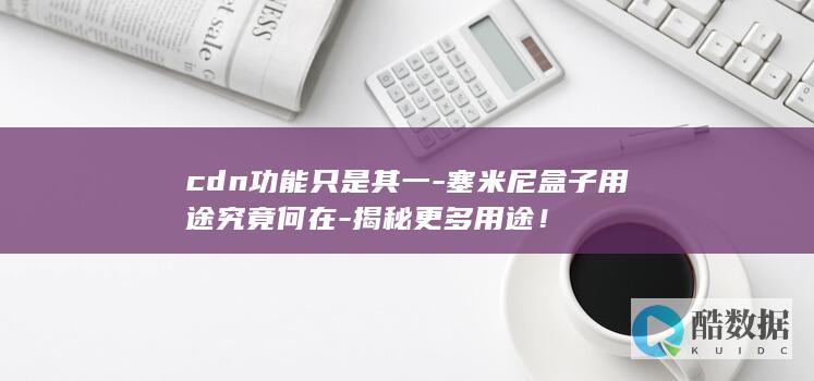 cdn功能只是其一-塞米尼盒子用途究竟何在-揭秘更多用途！